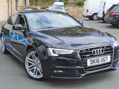 Used Audi A5 Sportback S-Line 190 HP (139 kW) 2016 Black Hatchback