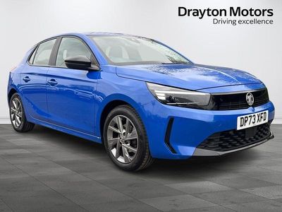 Used Vauxhall Corsa Design Edition 75 HP (55 kW) 2023 Blue Hatchback