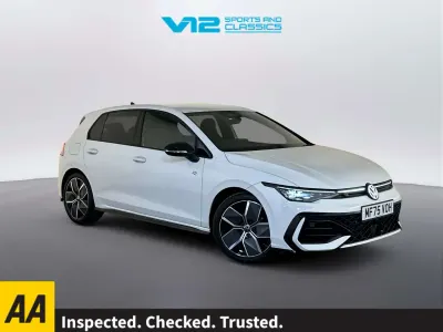 Used VW Golf VIII Black Edition 150 HP (110 kW) 2025 White Hatchback
