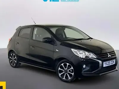 Used Mitsubishi Mirage 80 HP (58 kW) 2020 Black Hatchback