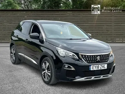 Used Peugeot 3008 Allure 120 HP (88 kW) 2018 Black SUV