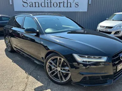 Used Audi A6 Black Edition 272 HP (200 kW) 2016 Black Estate