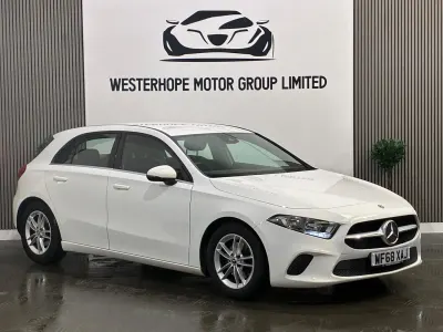 Used Mercedes A180 SE 116 HP (85 kW) 2018 White Hatchback