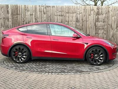 Used Tesla Model Y Performance 392 kW (534 HP) 2022 Red SUV