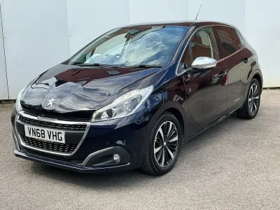 Used Peugeot 208 S 102 HP (75 kW) 2018 Blue Hatchback