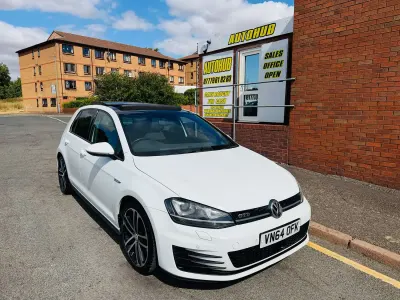 Used VW Golf VII GTD 2014 White Hatchback