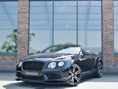 Used Bentley Continental 500 HP (367 kW) 2014 Black Cabriolet