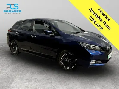 Gebraucht Nissan Leaf N-Connecta 110 kW (150 PS) 2022 Blau Kleinwagen