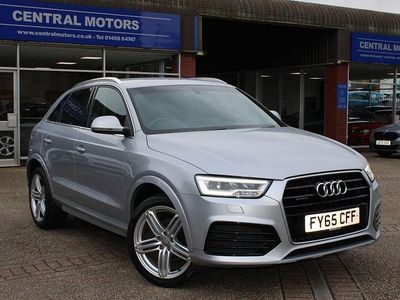 Begagnad Audi Q3 S-line plus 2015 Silver SUV