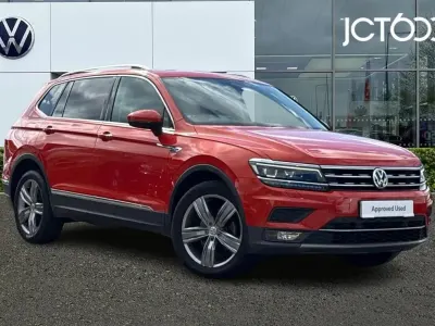 Second-hand VW Tiguan Allspace SEL 150 CP (110 kW) 2019 Portocaliu SUV