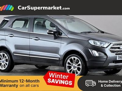 Used 2022 Ford Ecosport Titanium SUV | £8,997 (Fair price)