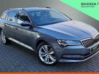 Used Skoda Superb SE L 110 HP (80 kW) 2022 Graphite grey metallic Estate