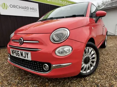 Używany Fiat 500 Lounge 69 KM (50 kW) 2016 Różowy Hatchback