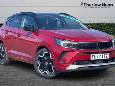 Used Vauxhall Grandland X Ultimate 131 HP (96 kW) 2023 Red SUV