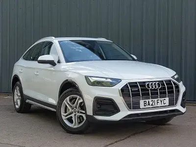 Used Audi Q5 Sport 299 HP (219 kW) 2021 White SUV