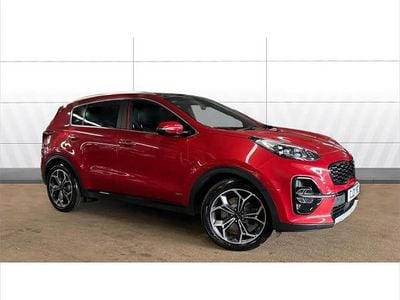Used Kia Sportage GT-Line S 174 HP (127 kW) 2021 Red SUV