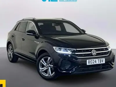 Used VW T-Roc R-line 150 HP (110 kW) 2024 Black SUV