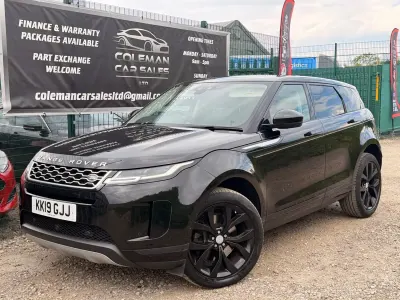 Used Land Rover Range Rover evoque SE 2019 Black SUV