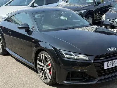 Used Audi TT S-Line 230 HP (169 kW) 2015 Black Coupe