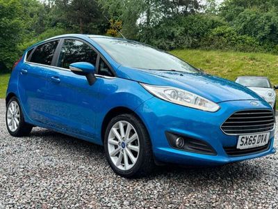 used Ford Fiesta Fiesta A 1.0Titanium T 5dr Stunning in Candy Blue Hatchback
