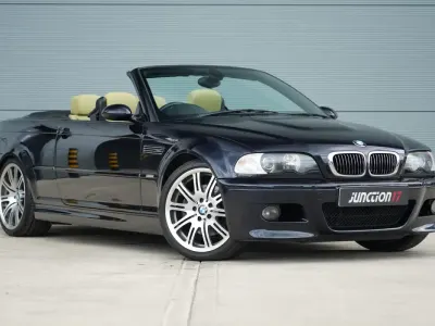 Begagnad BMW M3 Impressive 343 HK (252 kW) 2004 Svart Cab