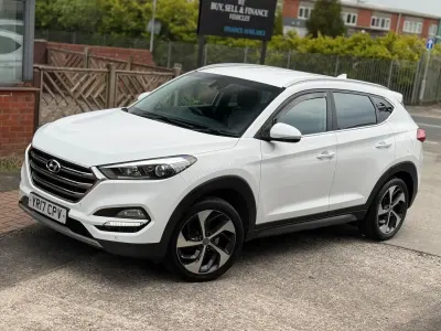Used Hyundai Tucson Premium 136 HP (100 kW) 2017 White SUV