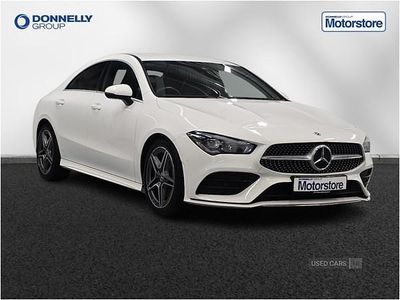 Used Mercedes CLA220 AMG line 2021 White Sedan