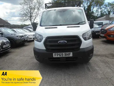 Used Ford Transit 130 HP (95 kW) 2019 White Cabriolet