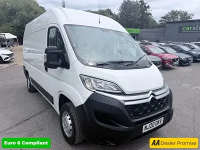 Used Citroën Relay 140 HP (102 kW) 2020 White Van
