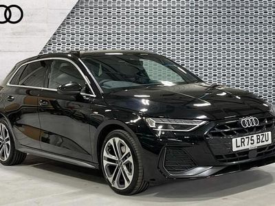 Black Used 2025 Audi A3 e-tron S-Line Hatchback | £30,390 (Expensive)