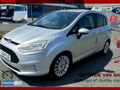Used Ford B-MAX Titanium 100 HP (73 kW) 2014 Silver MPV
