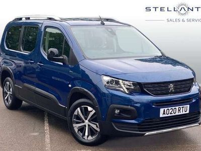 used Peugeot Rifter 1.5 BLUEHDI GT LINE LONG MPV EURO 6 (S/S) 5DR DIESEL FROM 2020 FROM ROMFORD (RM7 9QU) | SPOTICAR