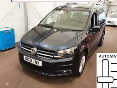 Used VW Caddy Maxi Life 122 HP (89 kW) 2021 Blue MPV