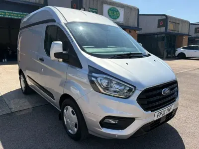 Used Ford Transit Custom Trend 105 HP (77 kW) 2021 Silver Van