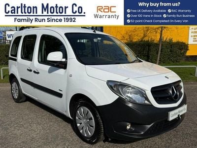 Used Mercedes Citan 109 90 HP (66 kW) 2016 White MPV