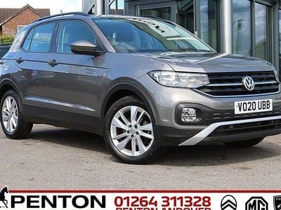 Usado VW T-Cross SE 115 HP (84 kW) 2020 Cinzento SUV