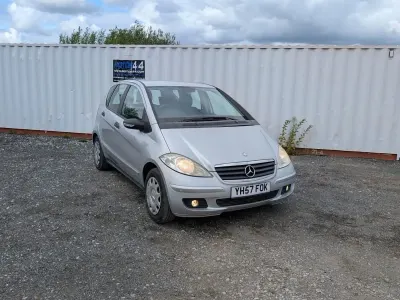 Used Mercedes A150 Classic 95 HP (69 kW) 2007 Silver Hatchback