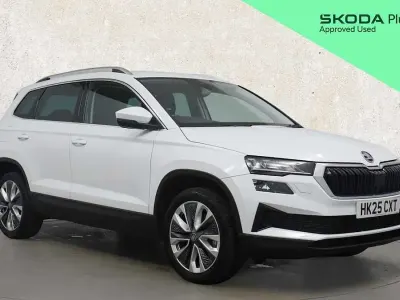 Gebraucht Skoda Karoq SE L 150 PS (110 kW) 2025 Weiß SUV