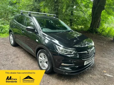 Used Vauxhall Grandland X S 120 HP (88 kW) 2018 Black SUV