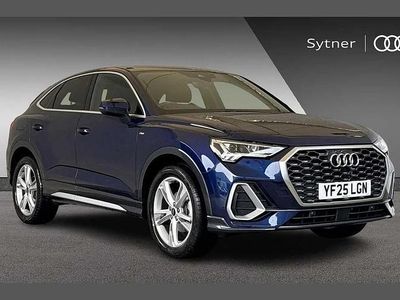 Blue Used 2025 Audi Q3 S-Line SUV | £34,000 (Fair price)