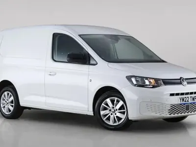 Used VW Caddy Pro 102 HP (75 kW) 2022 White MPV