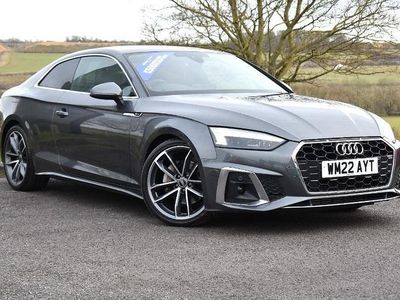 Used Audi A5 S-Line 204 HP (150 kW) 2022 Grey Coupe
