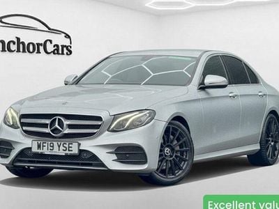 Used Mercedes E220 AMG line 194 HP (142 kW) 2019 Silver Sedan