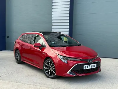 Used Toyota Corolla 2021 Red Estate