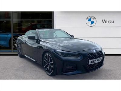 Used BMW 420 M Sport 184 HP (135 kW) 2021 Black Cabriolet