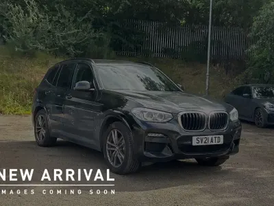 Used BMW X3 M Sport 187 HP (137 kW) 2021 Black SUV