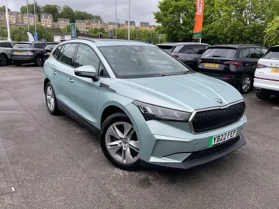 Used Skoda Enyaq iV ecoSuite 131 kW (179 HP) 2022 Silver SUV