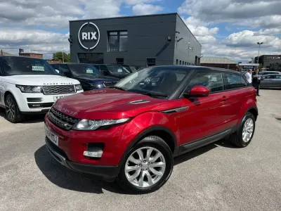Used Land Rover Range Rover evoque Pure 190 HP (139 kW) 2014 Red SUV