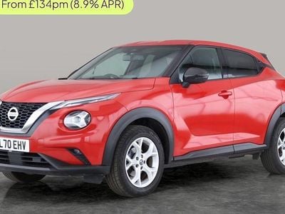 Used Nissan Juke N-Connecta 117 HP (86 kW) 2020 Red SUV