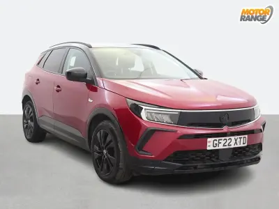 Used Vauxhall Grandland X GS Line 2022 Red SUV